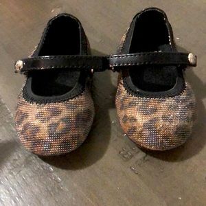 Stuart Weitzman Baby Leopard Shoes Size 2